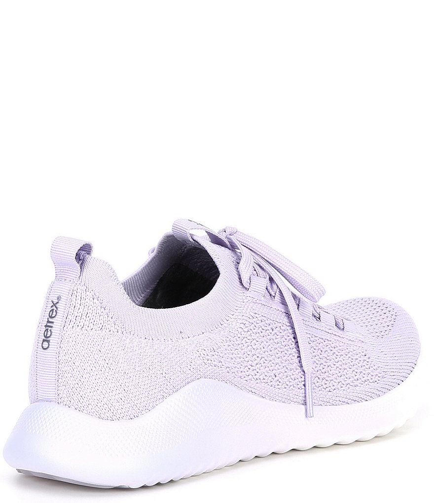 Aetrex Carly Knit Lace-Up Sneakers