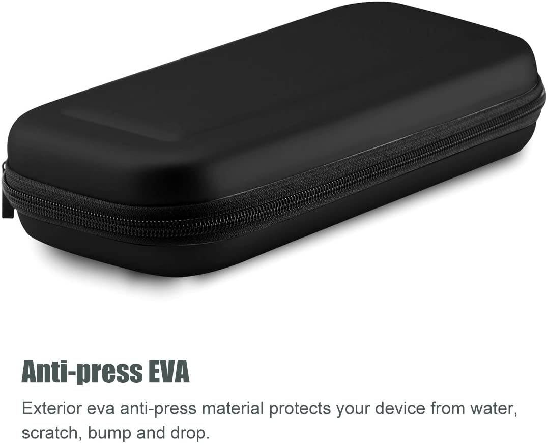 ProCase Nintendo Switch Case, Hard Shell Travel Carrying Box Case for Nintendo Switch with 8 Game Cards Holders -Black