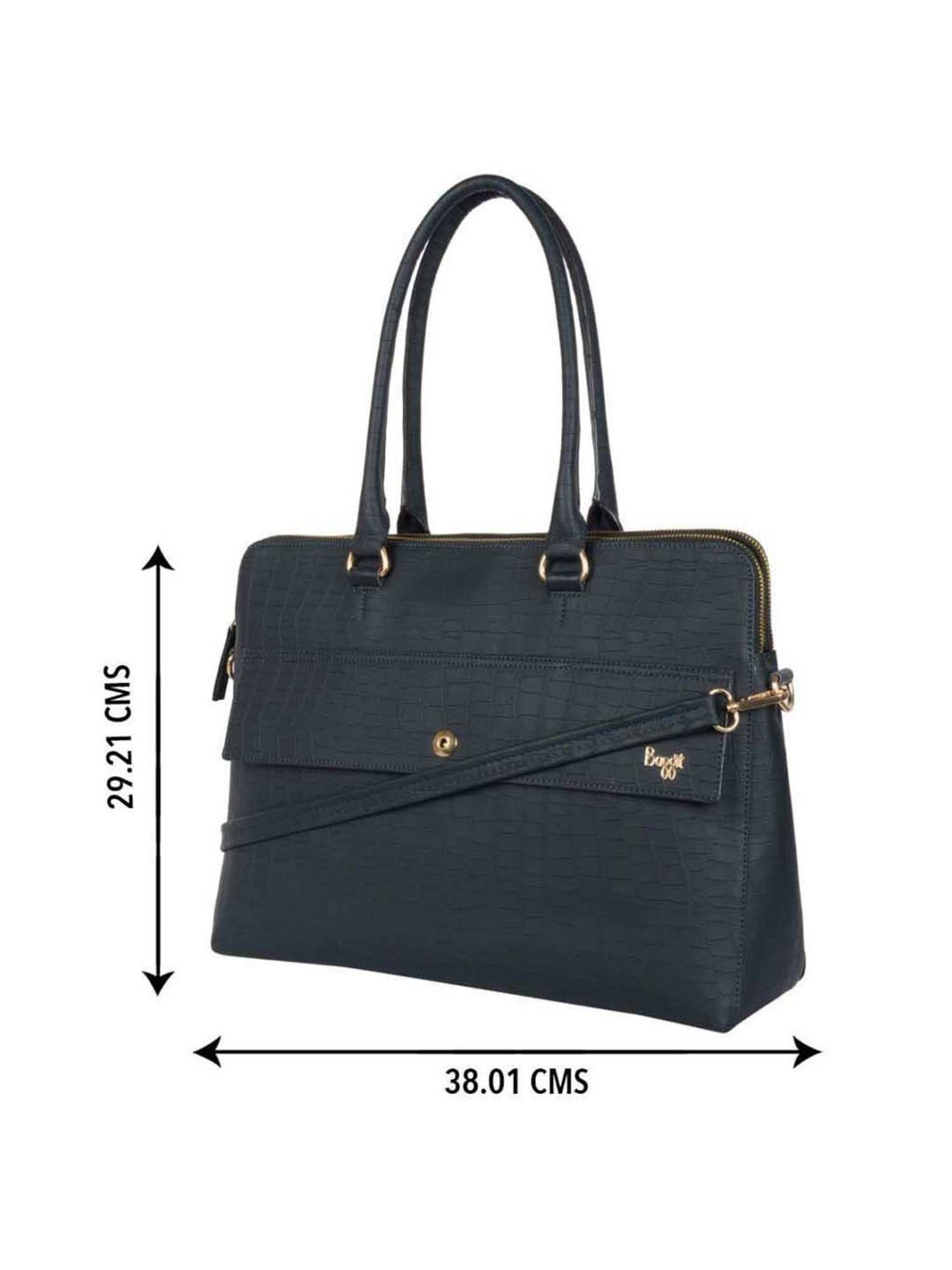 Baggit Blue Medium Messenger Bag