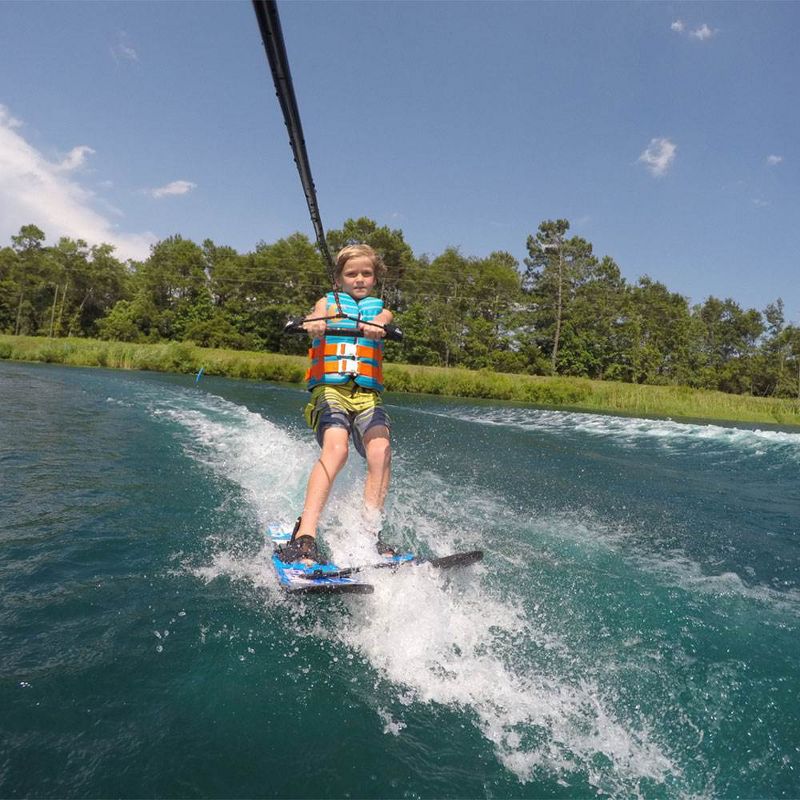 CWB Connelly Cadet Kids Combo 45 Inch Water Sports Skis Trainers with Safe Rope