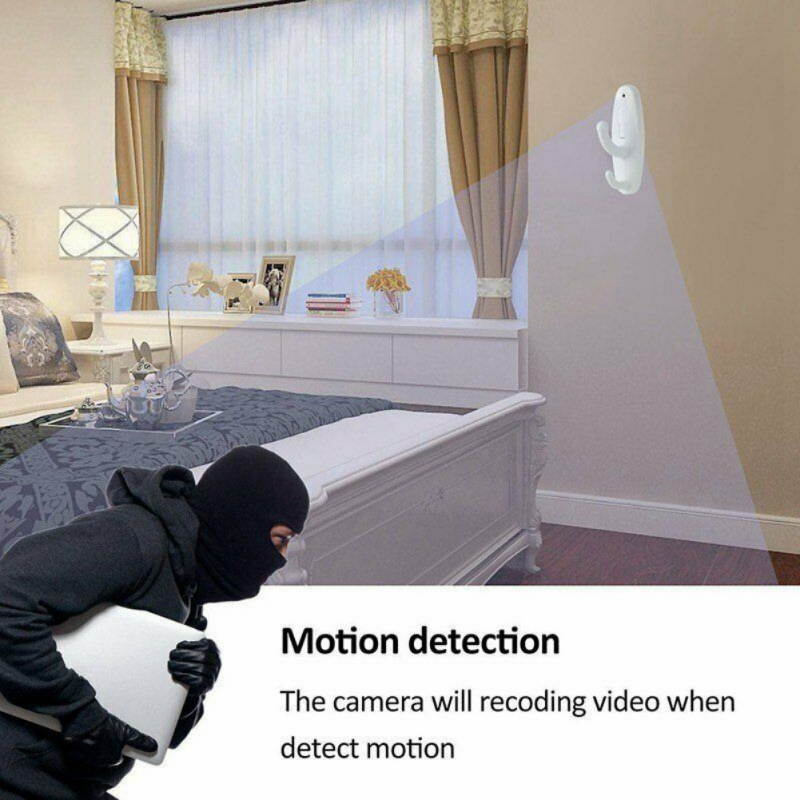 Mini Wireless Camera Full HD 1080P Wearable Camera DVR Digital DV Camera Camcorders Hidden Clothes Hook DVR Nanny Cam Remoter
