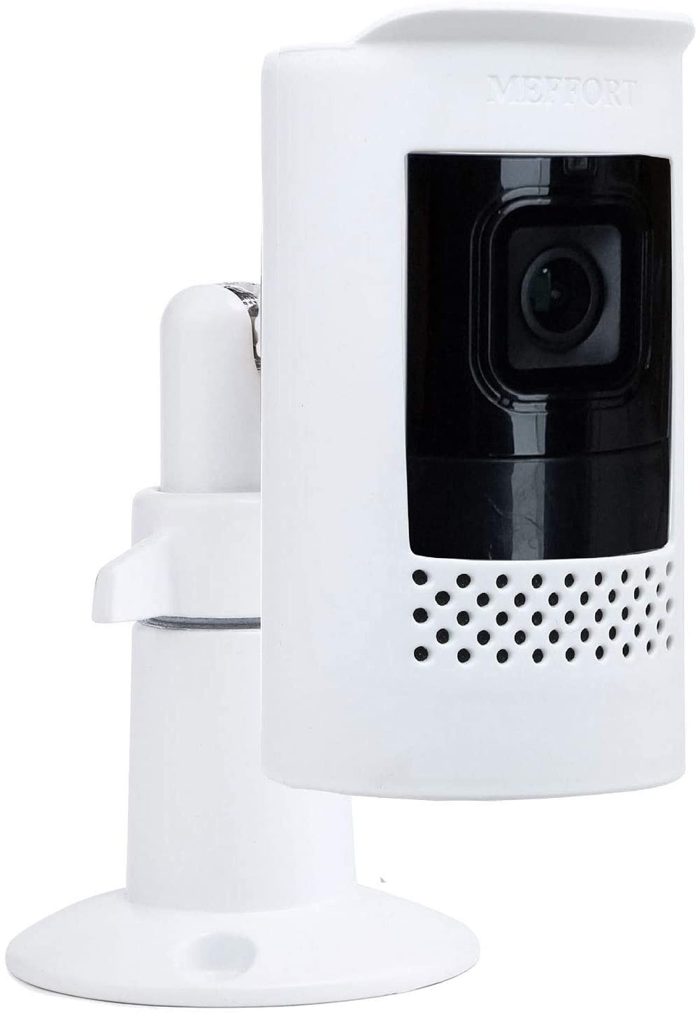 Metal 360 Degree Adjustable Security Weatherproof Indoor Outdoor Wall Mount Compatible for Ring Stick Up Wyze Cam Pan Arlo Camera and More - Light Gray (2 Pack)