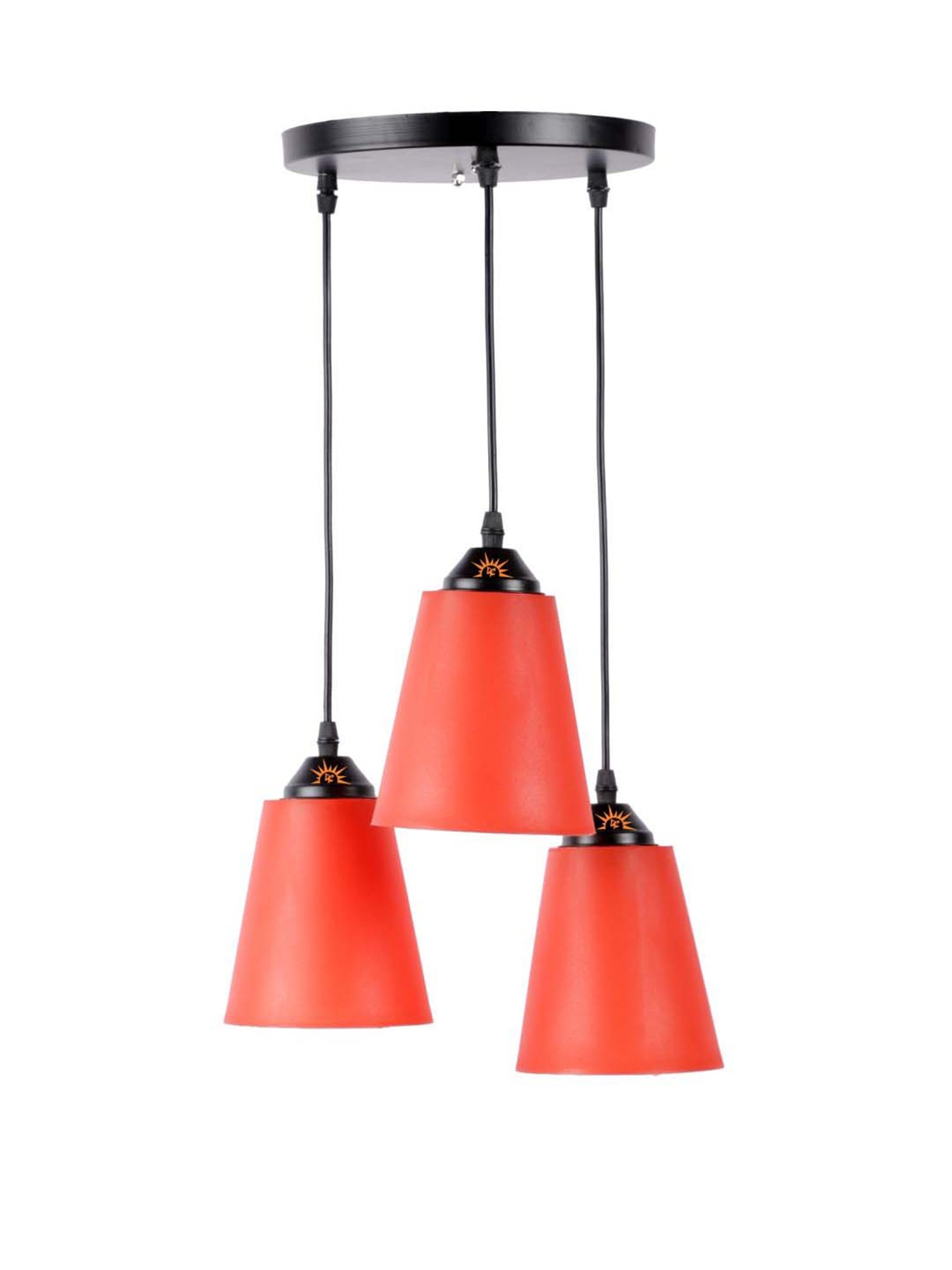 DecorativeRay Red Hanging Light - Set of 1