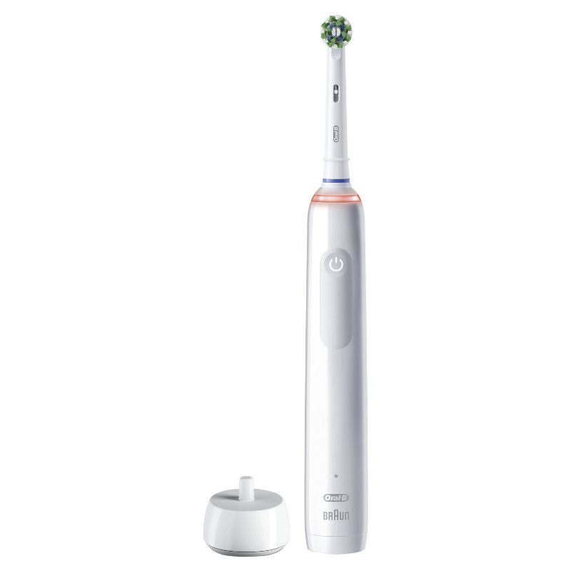 Oral-B Pro 1500 CrossAction Electric Power Rechargeable Battery Toothbrush Powered by Braun