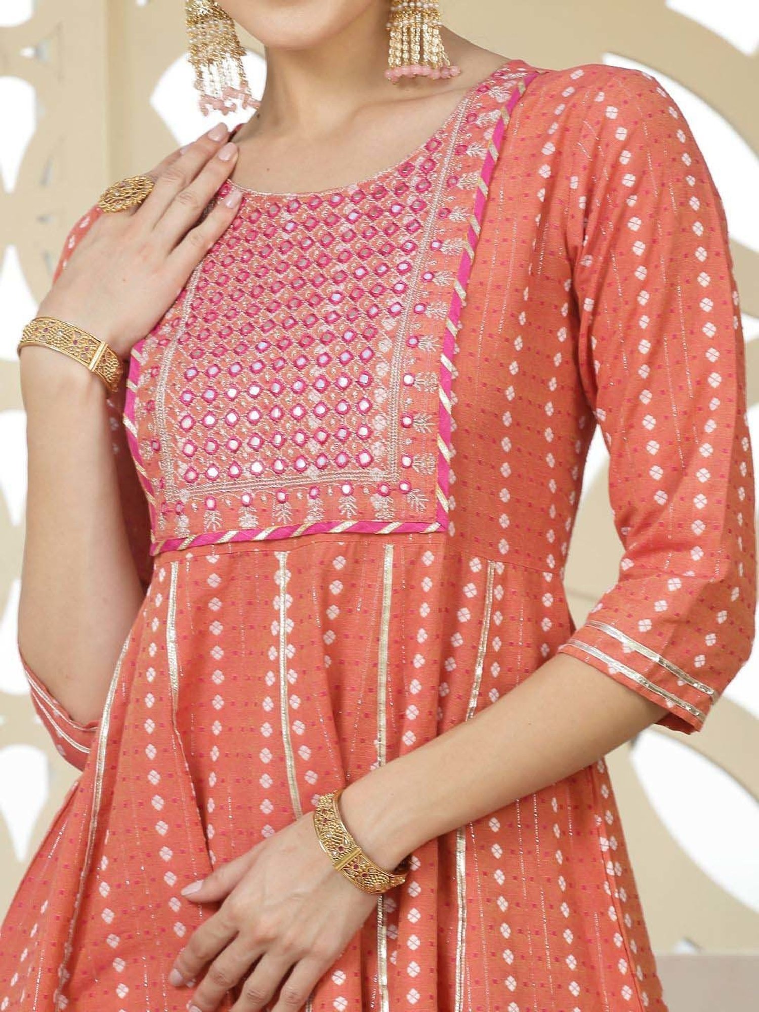 URBAN MYSTIC Black Rayon Embroidered Kurta & Sharara Set