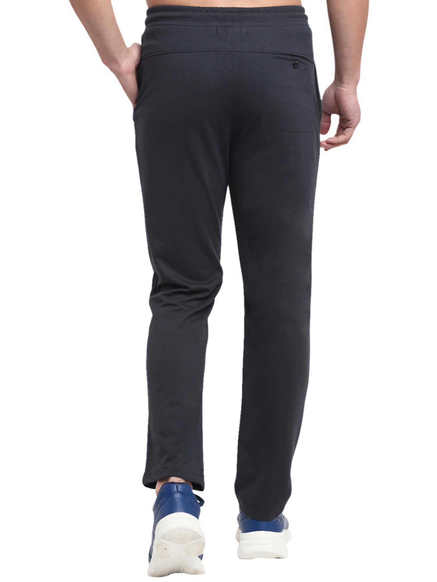 Venitian- Forbidden Clothing Black Slim Fit Printed Trackpants