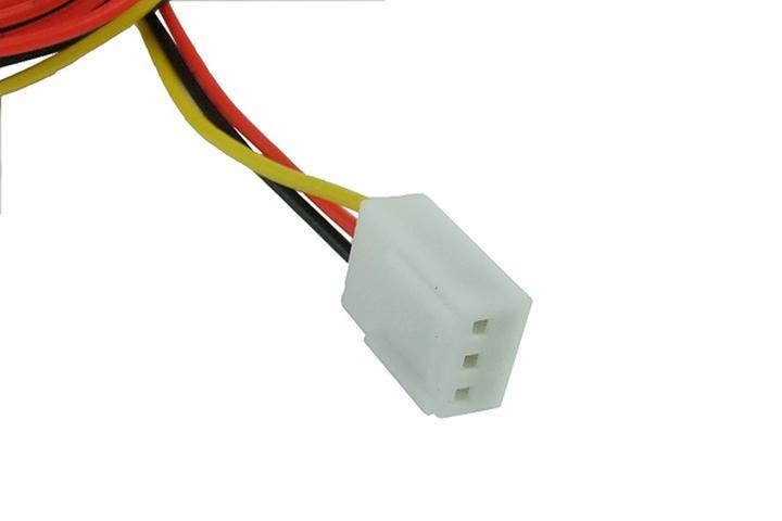 Phobya 3-Pin Fan to 4x 3-Pin Fan Breakout Cable - 60cm (81016)