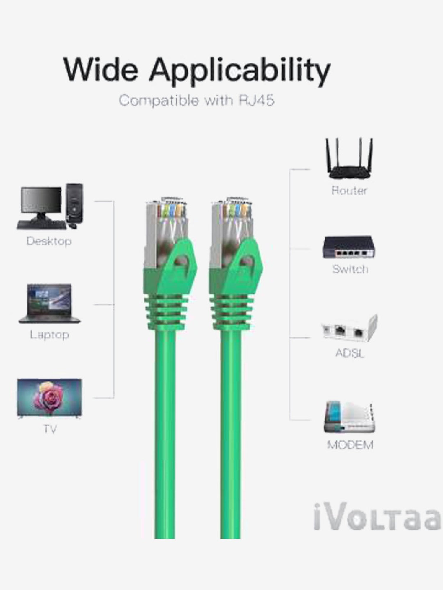 Moerdon SCB138 Fast Charging Data transfer Cable with LED indicator (Black)