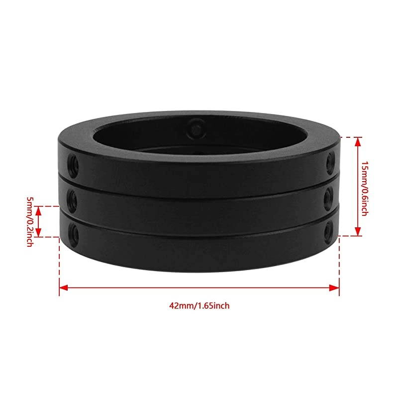 125 Telescope Eyepiece Parfocal Rings Set of Three