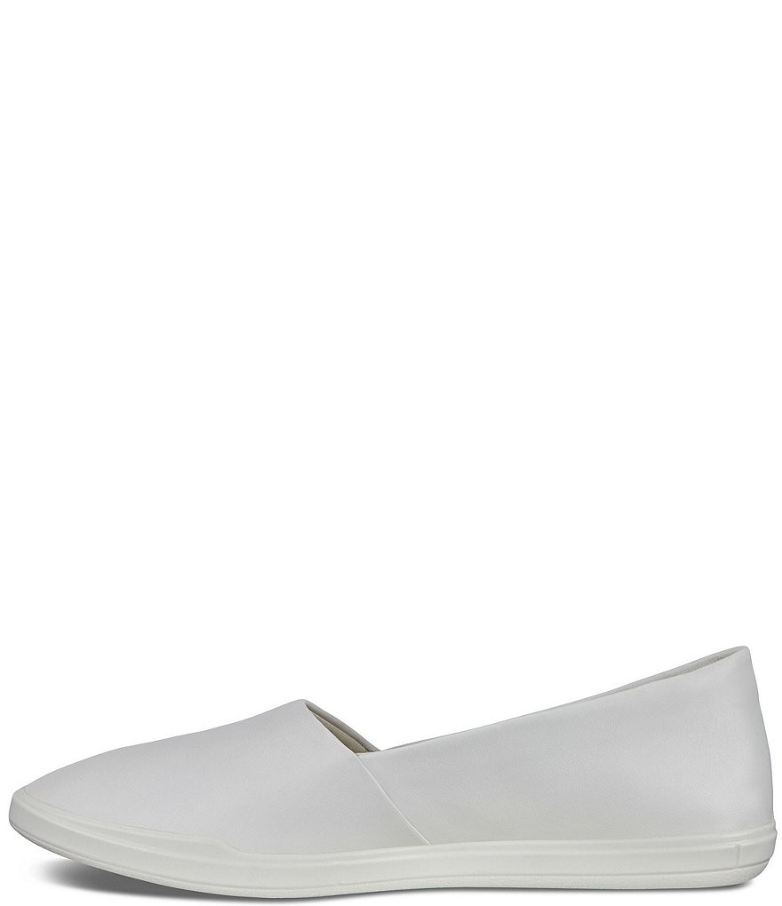 ECCO Simpil Leather Slip On Sneakers