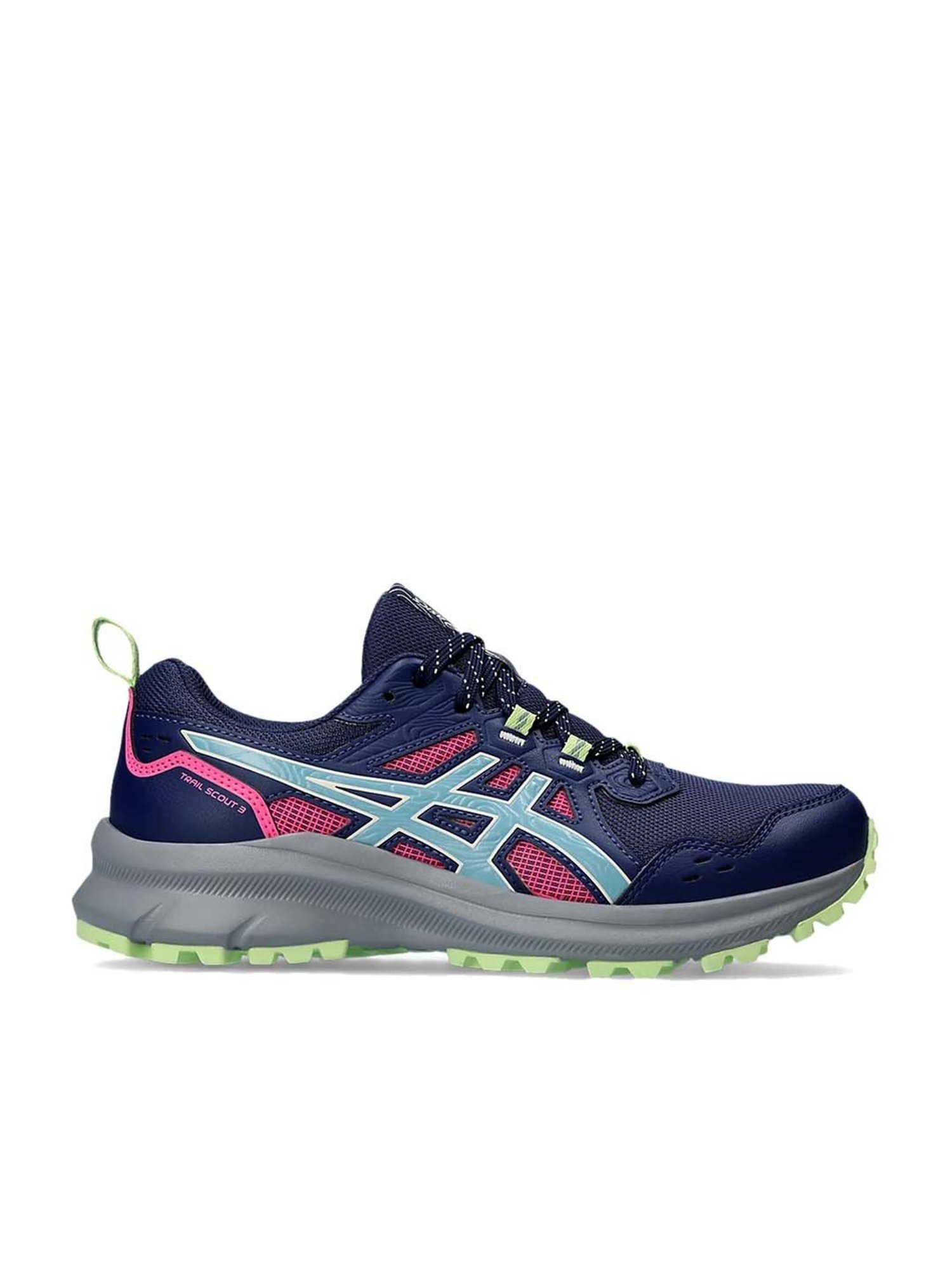Asics Women's TRAIL SCOUT 3 Ocean Blue Running Shoes