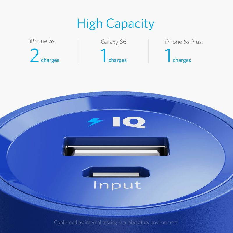 Anker PowerCore 5000 Portable Charger, Ultra-Compact External Battery with Fast-Charging Technology, Power Bank for iPhone, iPad, Samsung Galaxy and more