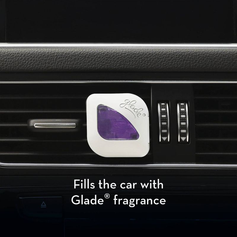 Glade Car Vent Lavender Vanilla Oil Air Freshener