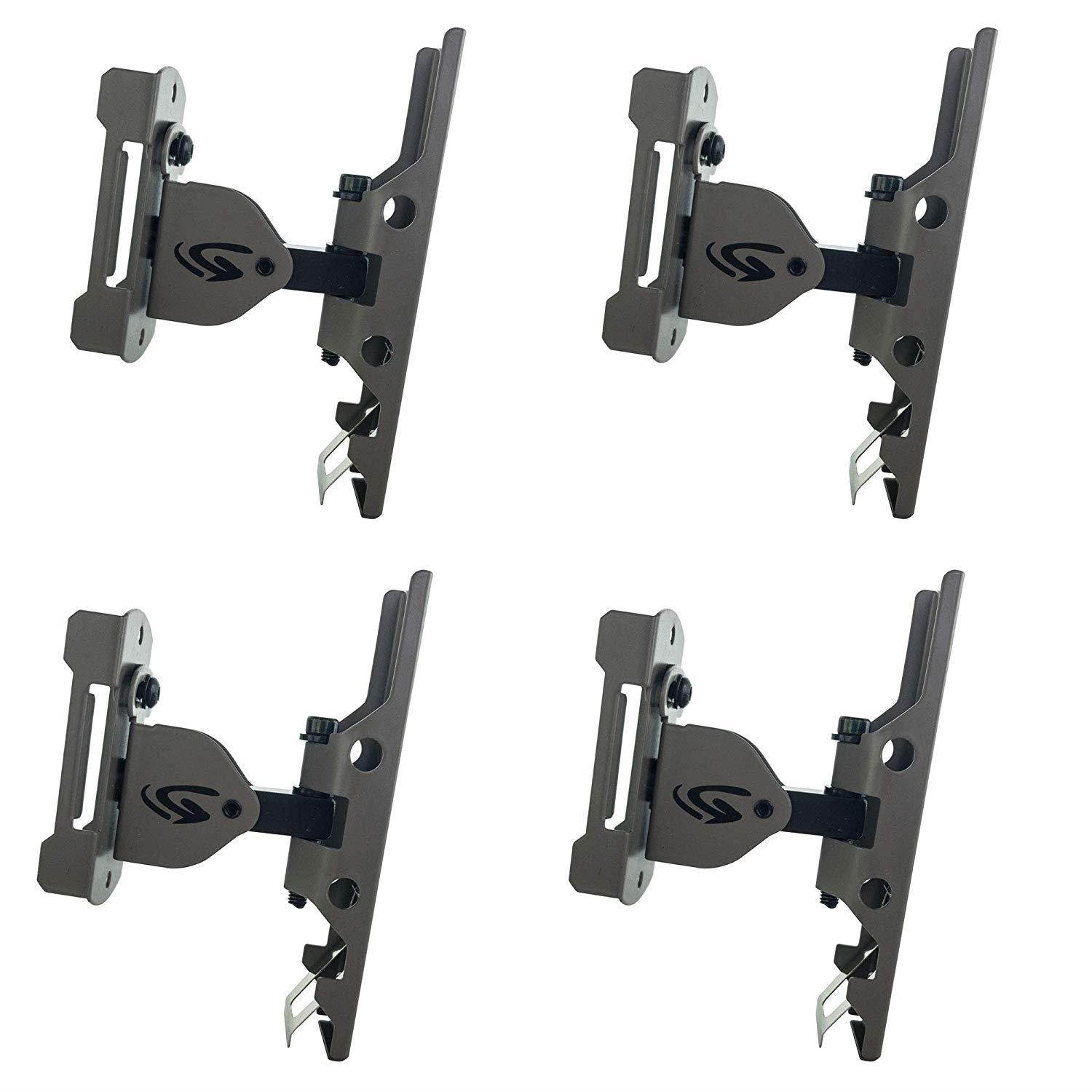 Cuddeback Genius Pan Tilt Lock Mount with Universal Adapter and Mounting Screws, 4-Pack