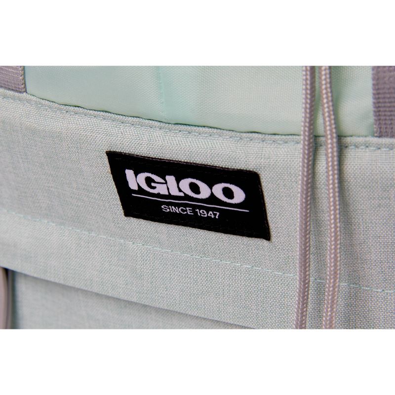 Igloo Heritage Repreve Drawstring 8qt Portable Cooler - Mint