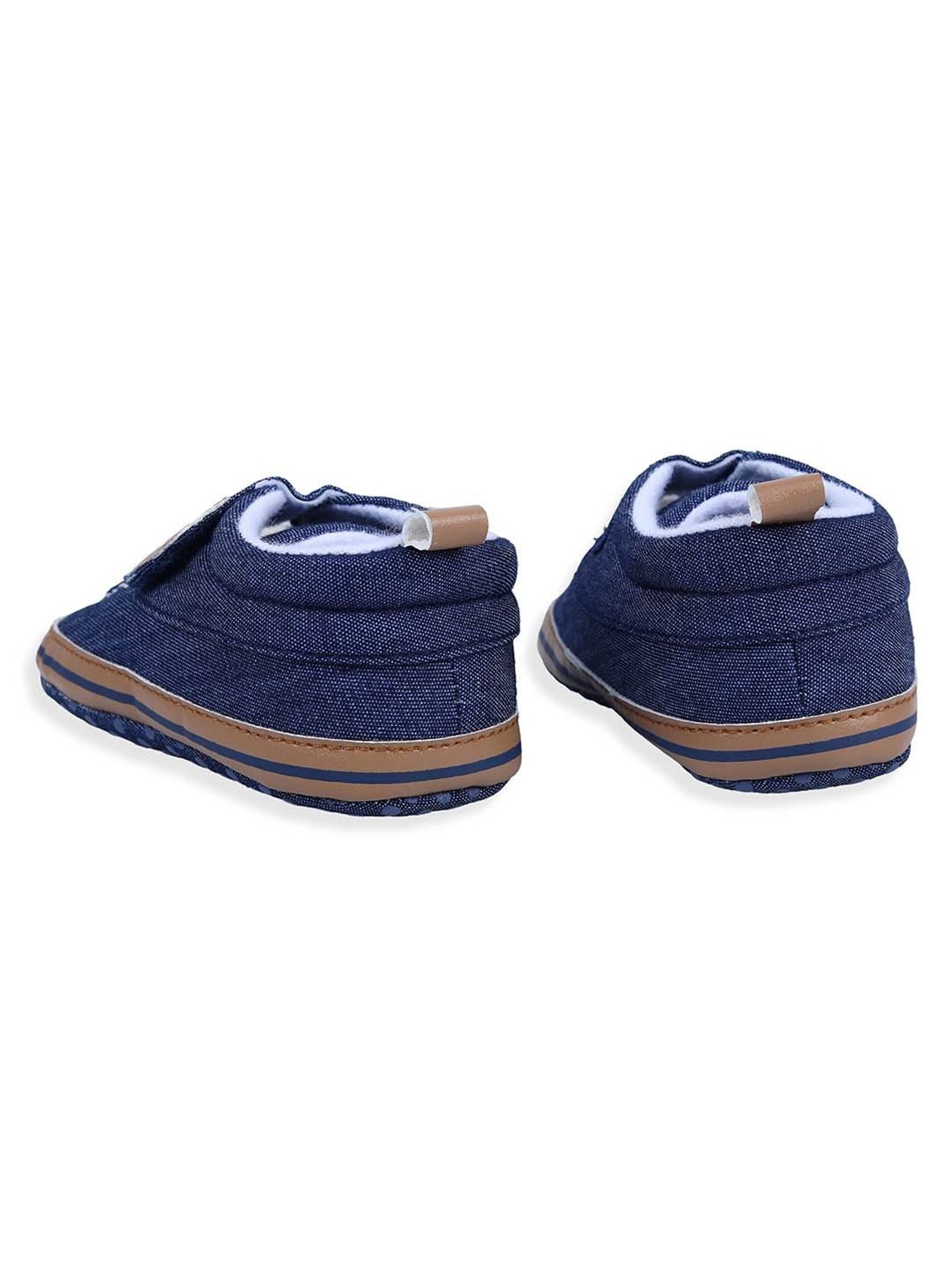 Baby Moo Kids Blue Casual Booties