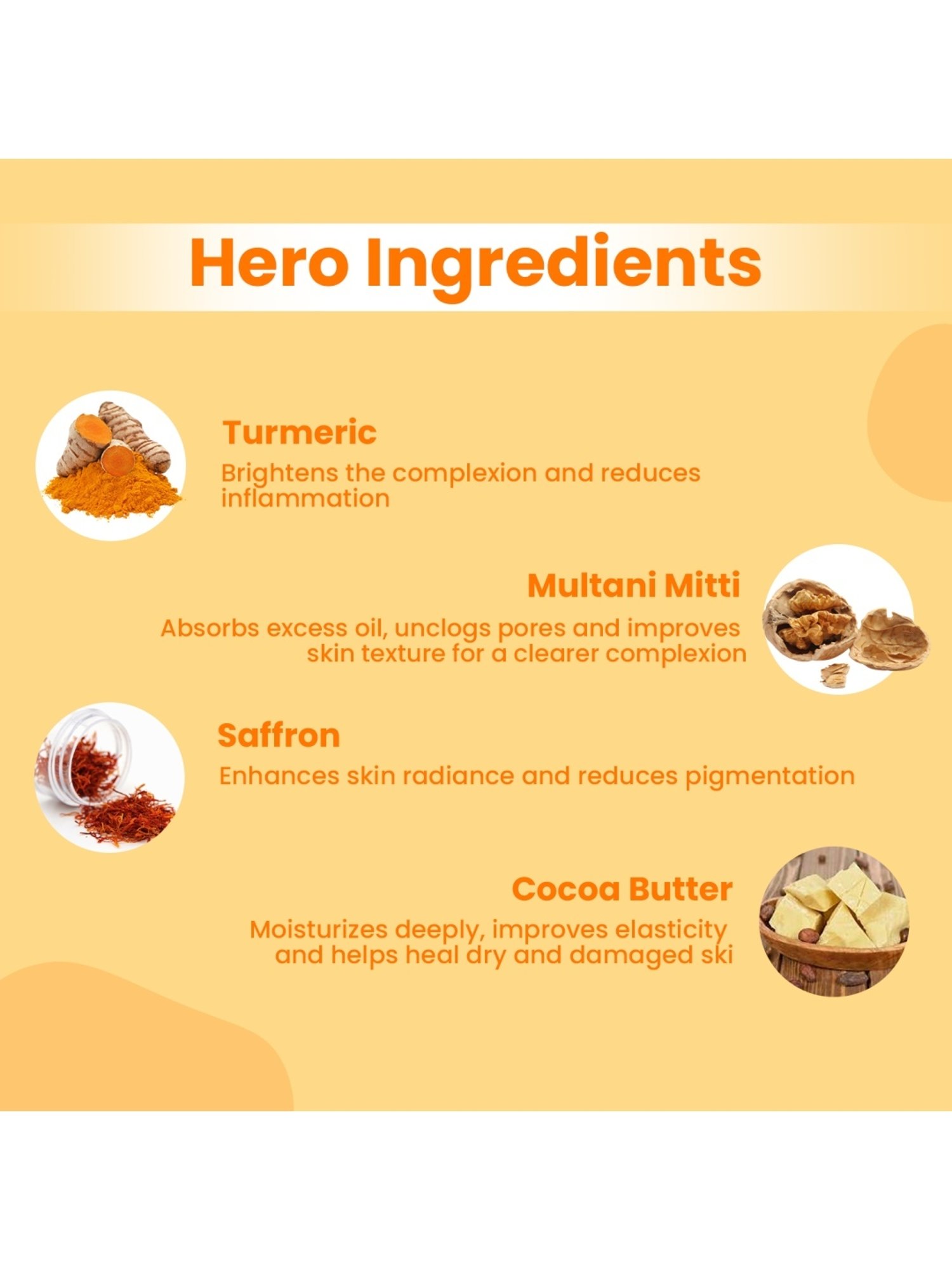 Earthraga Ubtan + Turmeric Face Mask - 100 gm