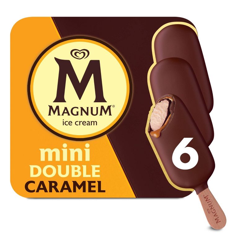 Magnum Mini Ice Cream Bars Double Caramel - 6ct