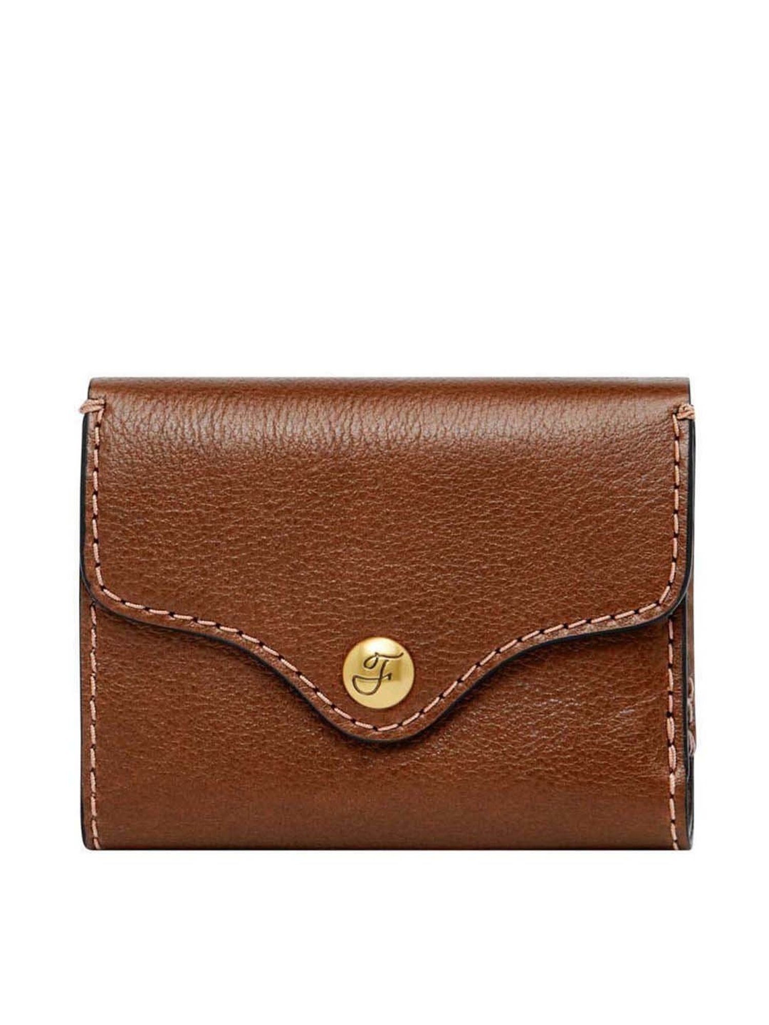 Fossil Heritage Brown Solid Wallet for Women