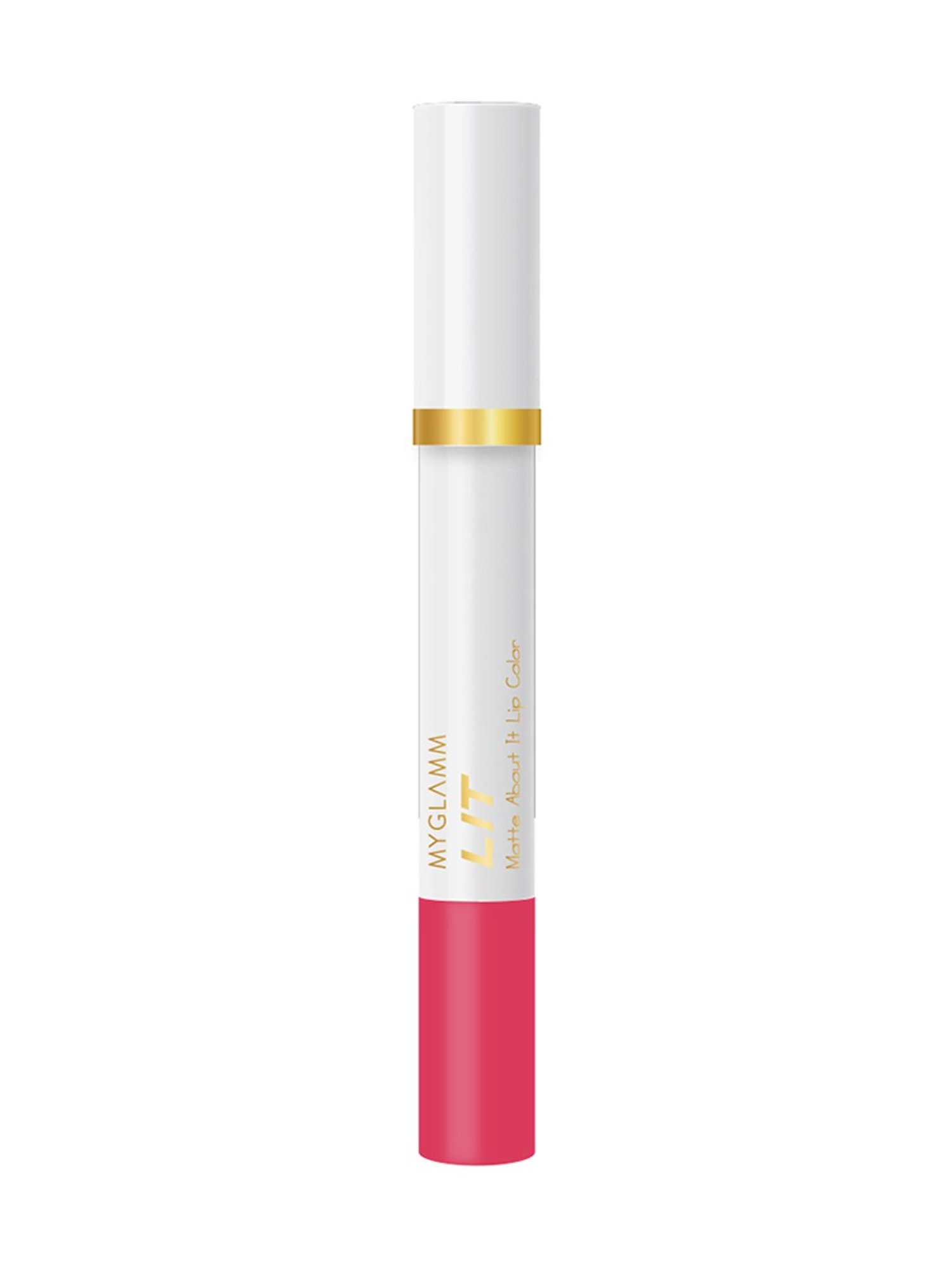 MyGlamm LIT Matte About It Lip Color Pink Jazz - 2.8 gm