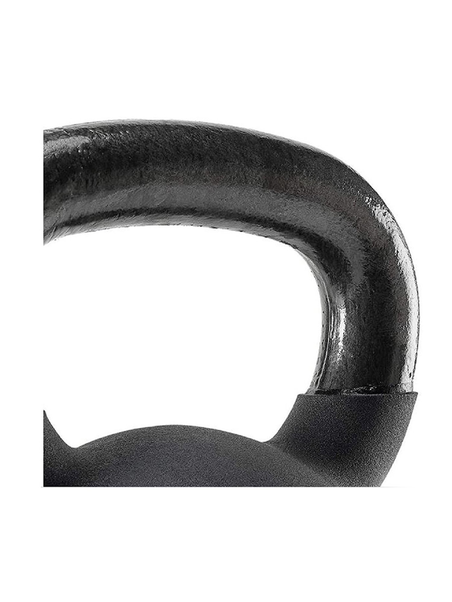 KAKSS Neoprene Half Coating Kettlebells (Black) Size - 18KG