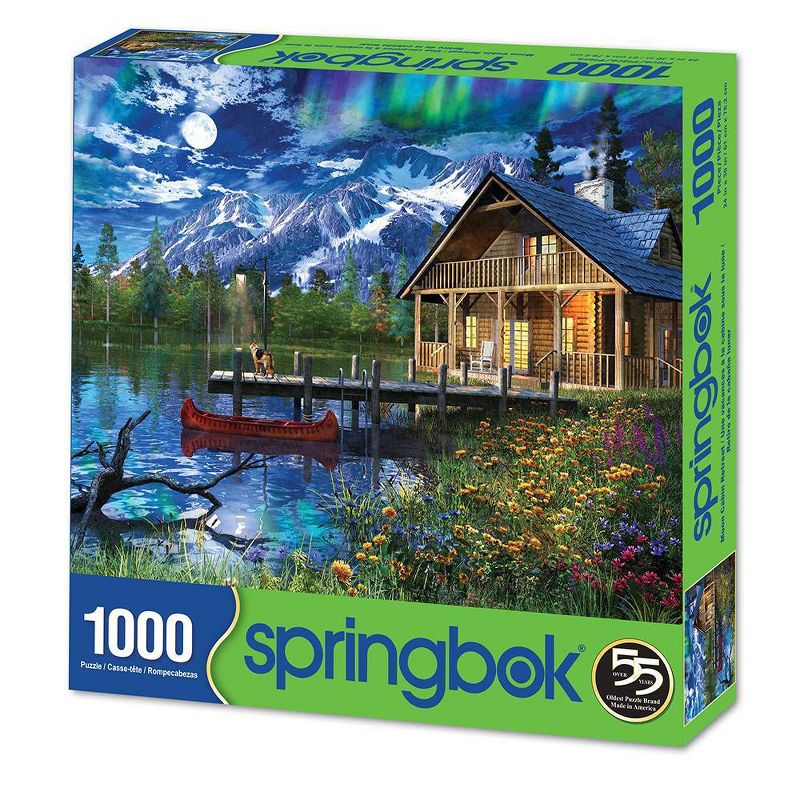 Springbok Moon Cabin Retreat Jigsaw Puzzle 1000pc