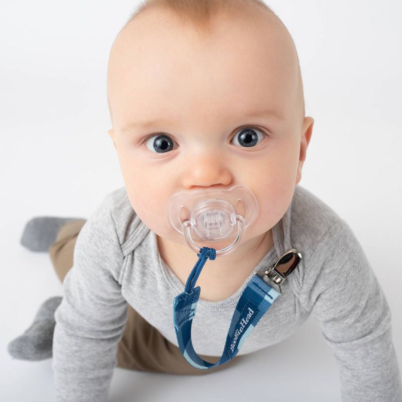 BooginHead Plush PaciPal & PaciGrip Set - 2pk Elephant