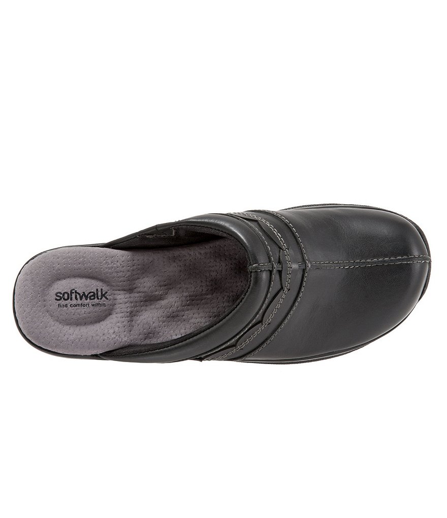 SoftWalk Abby Leather Clogs