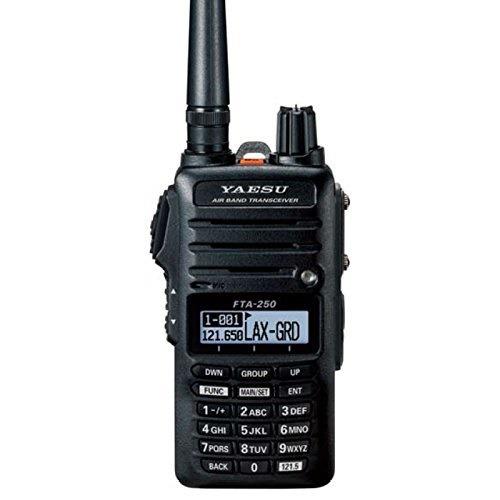 yaesu fta250l handheld vhf airband transceiver comm only
