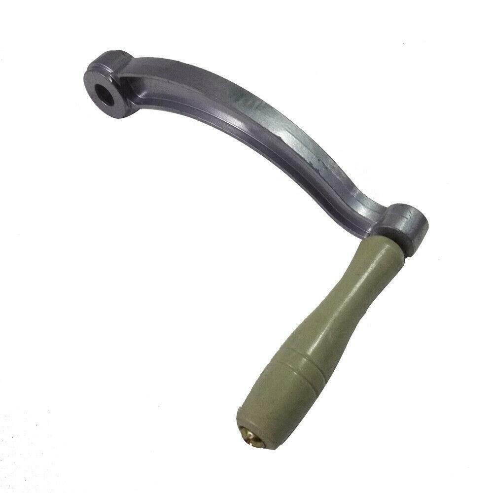 Portable 10 GPM Dispenser Fuel Hand Pump Hand Crank Aluminum Rotary Gas Oil