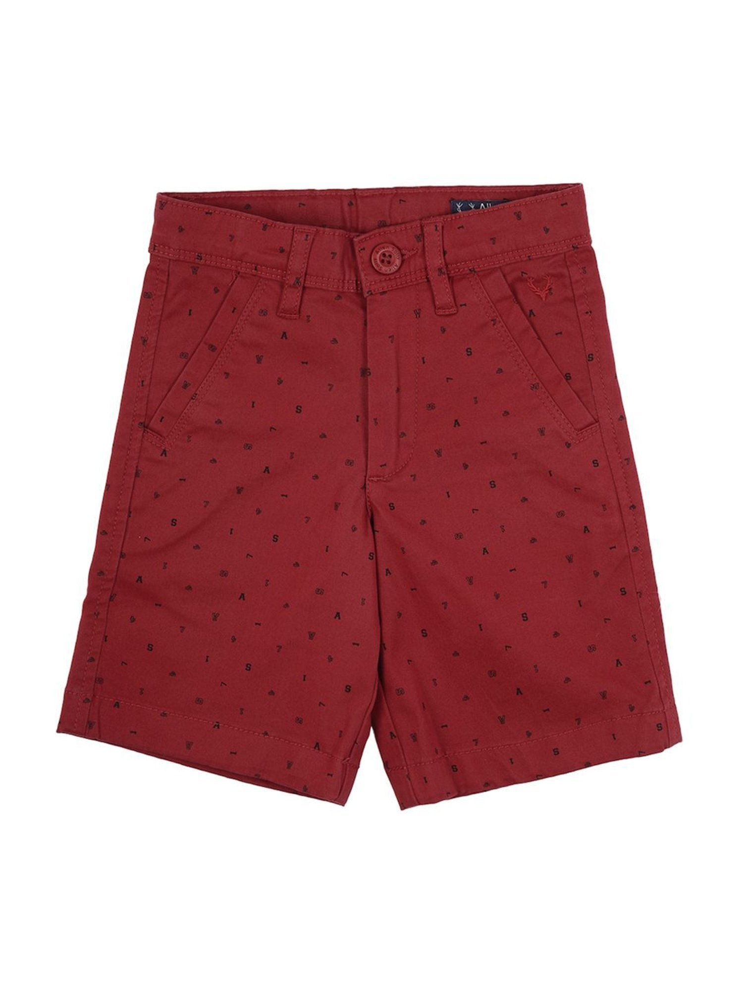 Jack & Jones Junior Purple & White Checks Shorts