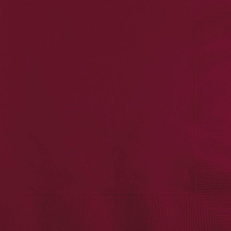 Decorative Party Supply Kit Gray/Burgundy