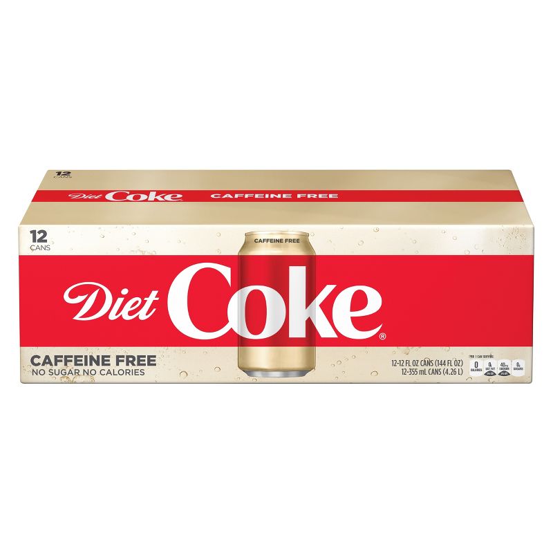 Diet Coke Caffeine Free - 12pk/12 fl oz Cans