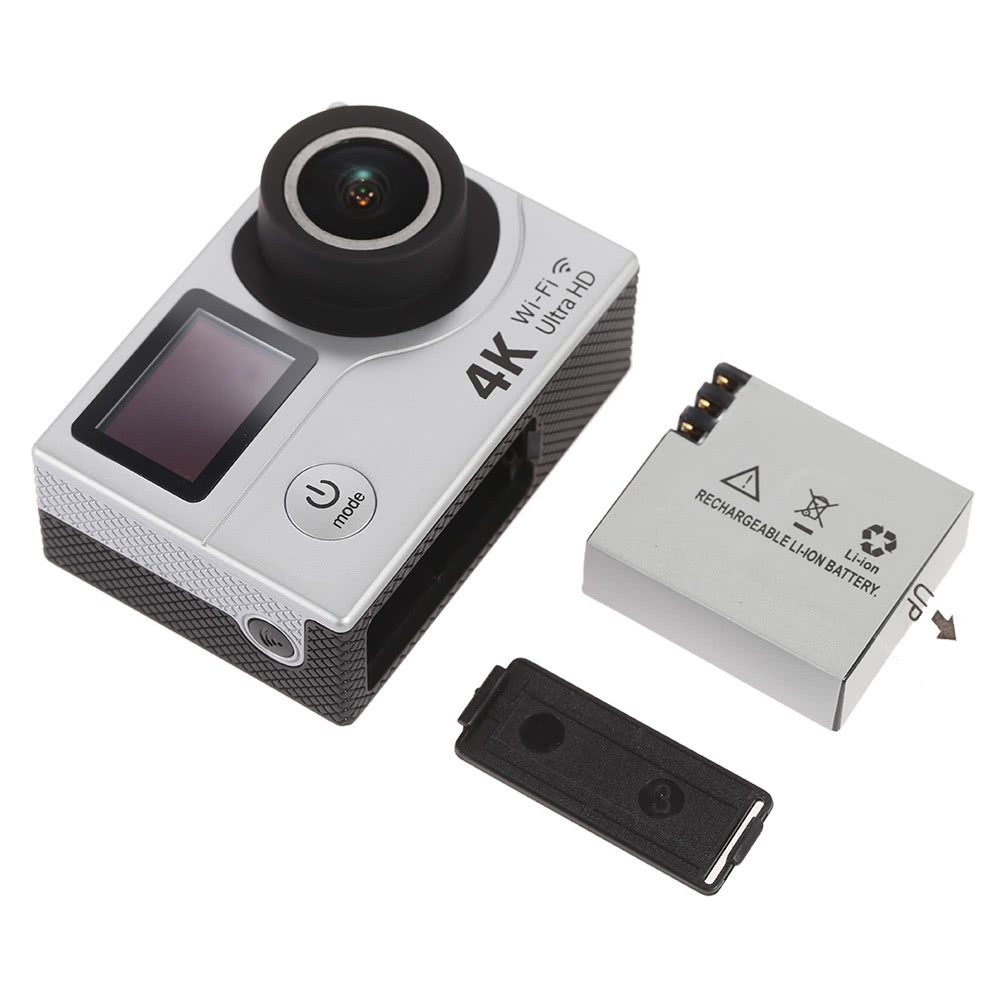 Waterproof 2 Inch Dual Screen LCD Ultra HD Wifi Sports Action 4K Camera