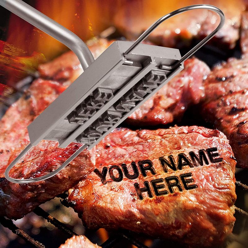 Funwares BBQ Branding Iron - Changeable Letters
