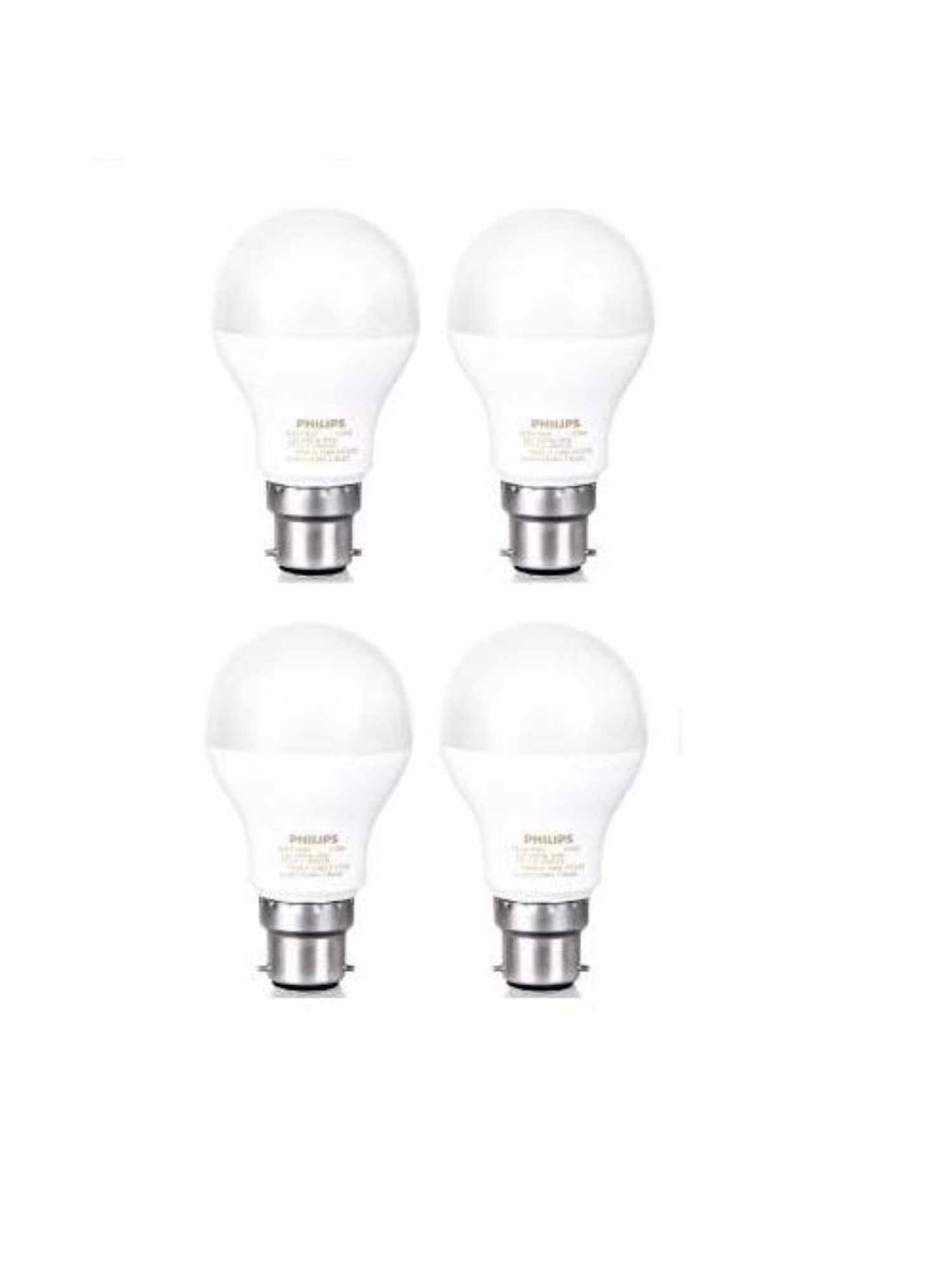 Eveready B22D 14W LED Bulb - Pack of 2 (3B65PB00014, White)