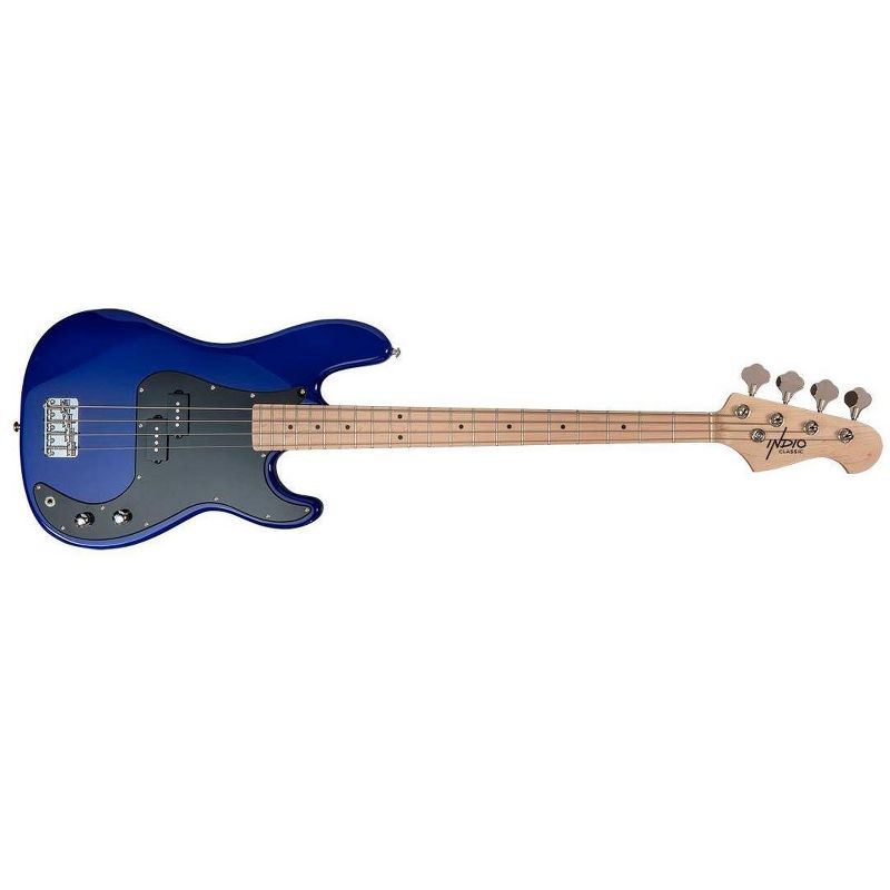 Monoprice Indio Pubb Bass - Blue, With Gig Bag