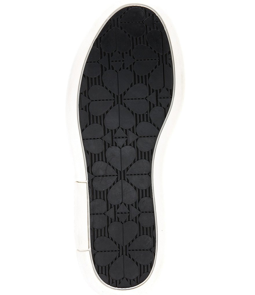 kate spade new york Lift Leather Gold Detail Sneakers