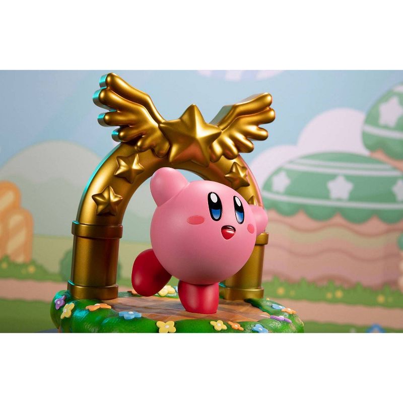 First 4 Figures: Kirby and the Goal Door 9" PVC Statue