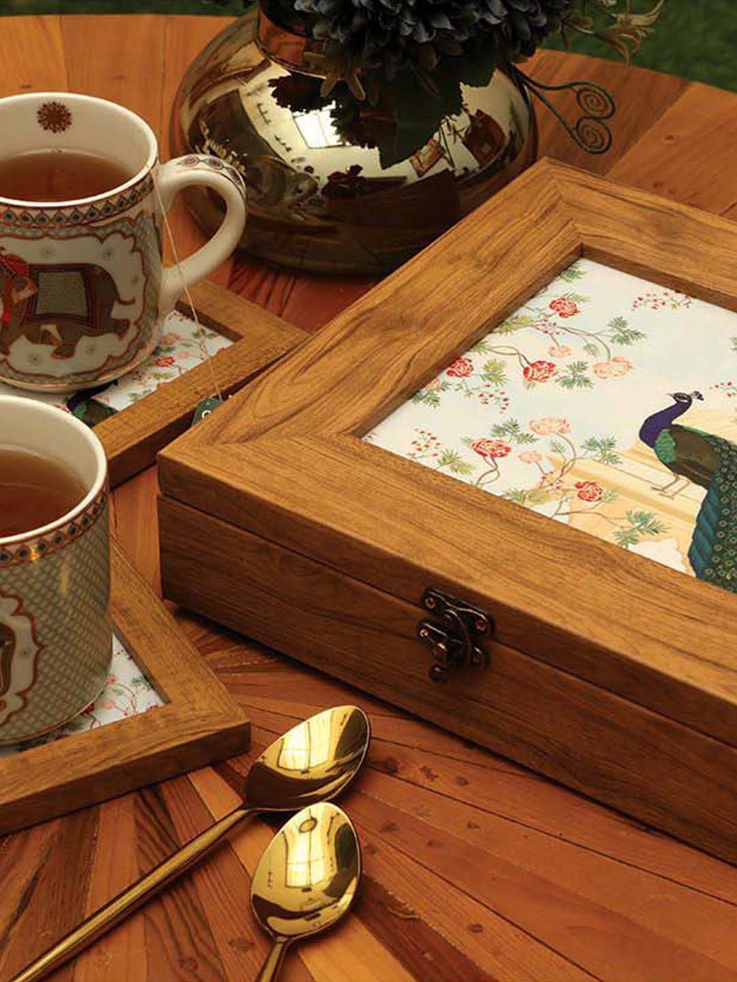 Ariana Yellow & White Cotton Kitchen Apron with Pocket