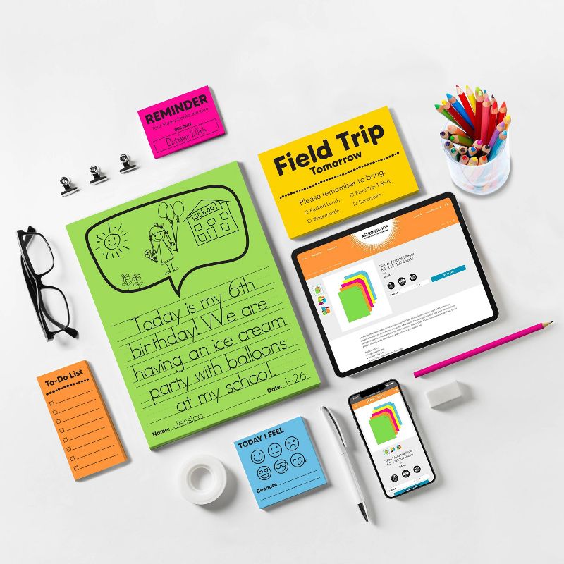 Astrobrights Colored Paper 8.5" x 11" 24lb 100ct Glow