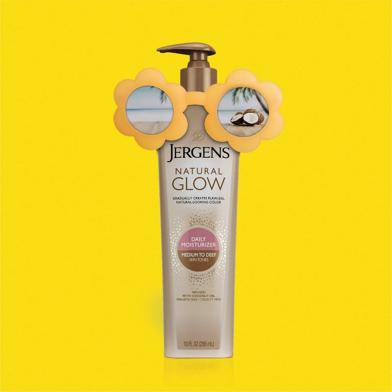 Jergens Natural Glow Daily Moisturizer - Medium to Tan - 10oz