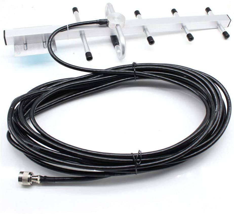 LTE ATT TMobile 65dB 700MHz Cell Phone Signal Booster for Home and Office Band 1217 FDD LTE Mobile Phone Signal Amplifier Including 45 Feet RG58 Cable Repeater Full Kit