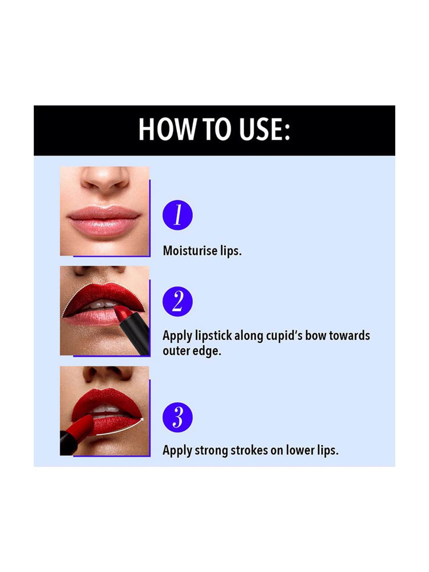 Blue Heaven Intense Matte Lipstick Pink Rose 301 - 4 gm