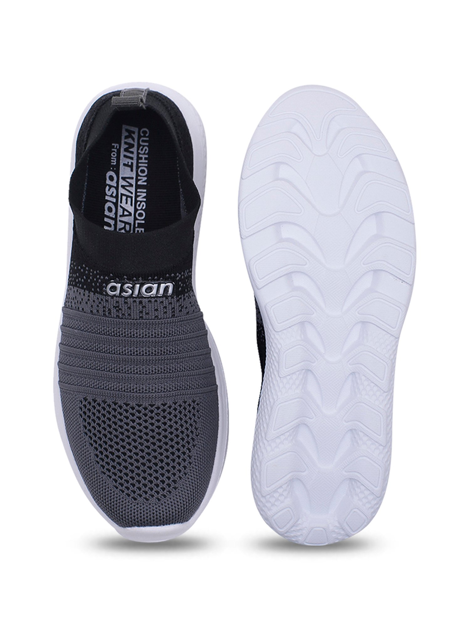 Asian Women's Grey Walking Shoes