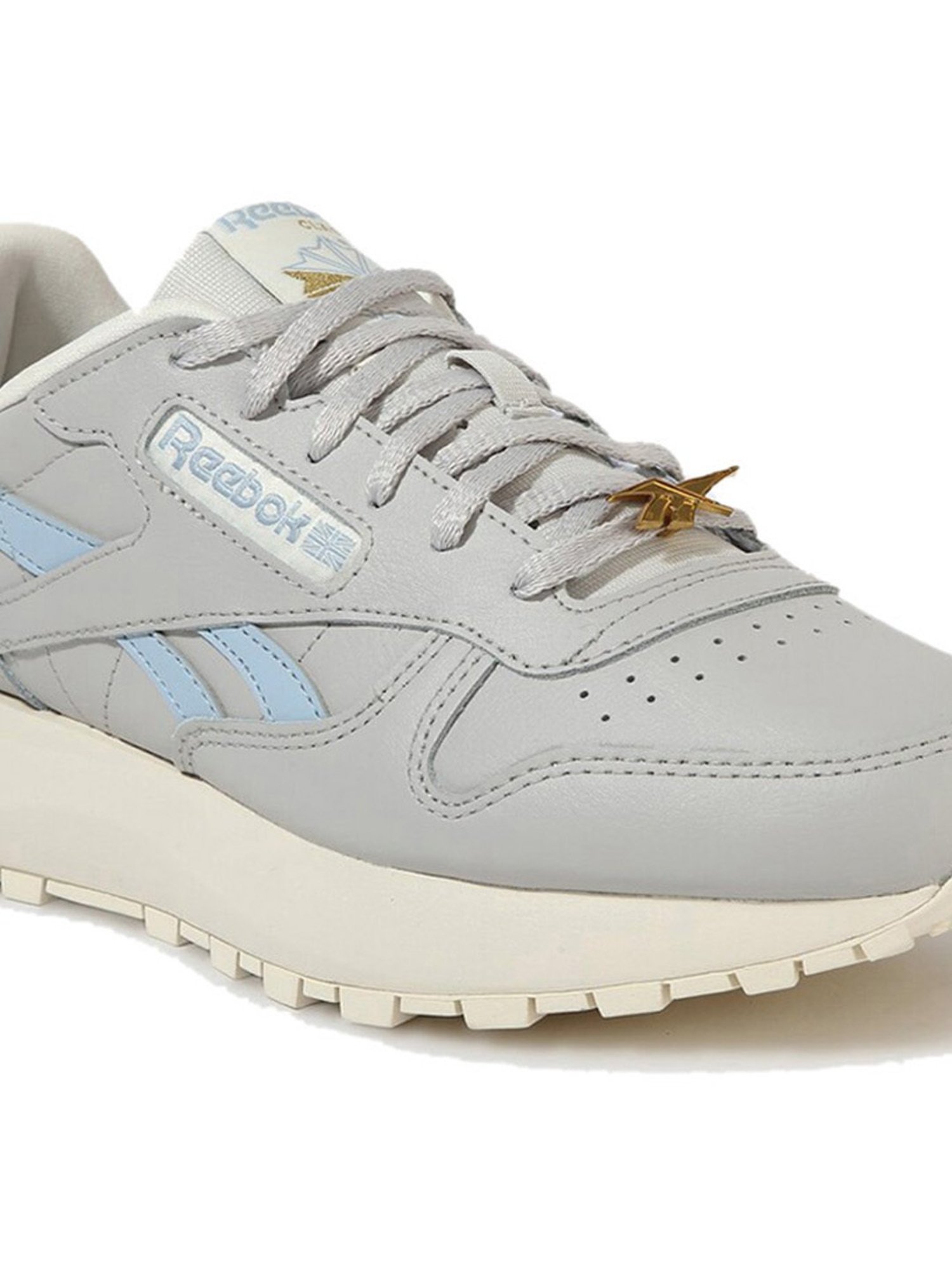 Reebok Women's Classic Leather Sp Grey Running Shoes