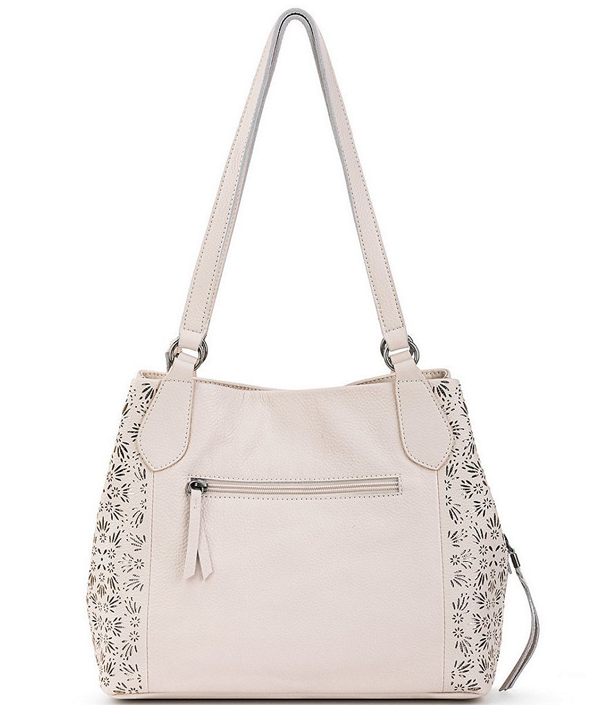 Patricia Nash Birds of Paradise Embroidery Collection Ferrara Frame Shoulder Bag