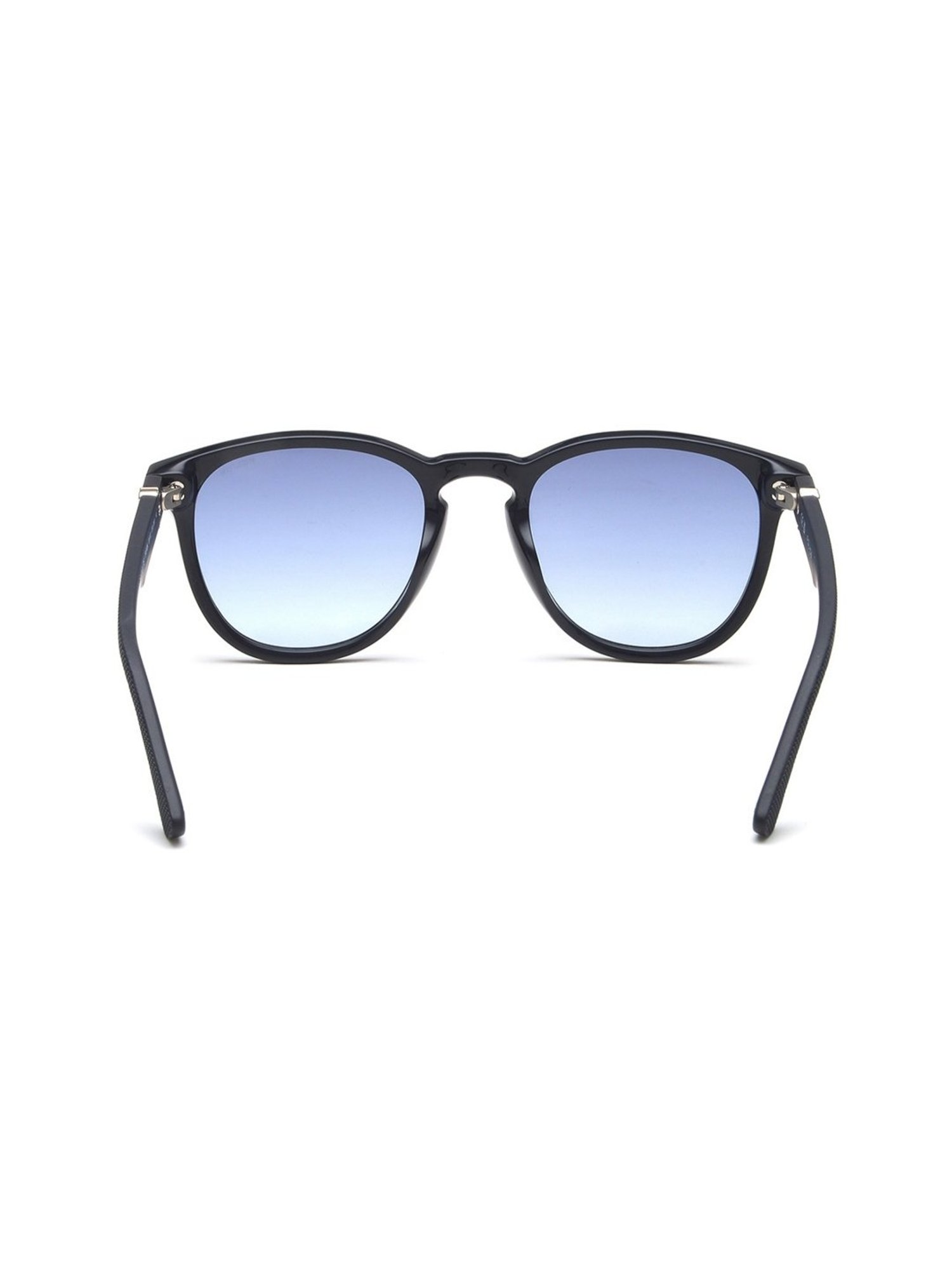 Police Blue Oval Sunglasses for Men