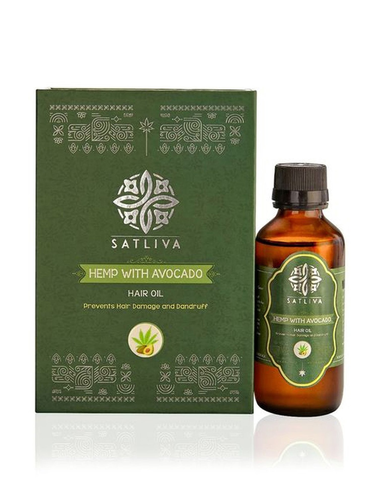 Satliva Hemp with Avocado Hair Oil - 100 ml