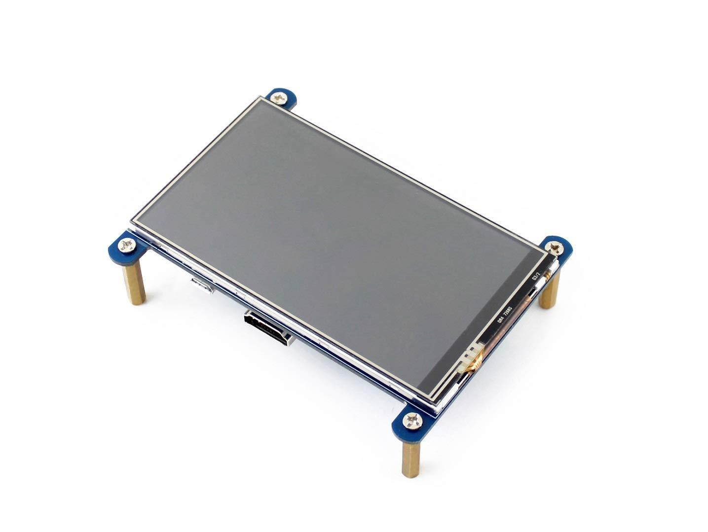 4 inch HDMI LCD IPS Display 800x480 Resolution Resistive Touch Screen HDMI Interface for Raspberry Pi 3 B/3 B+/2 B/B+/B Zero W